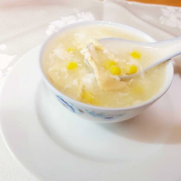 Sopa de maiz gran pekin ourense