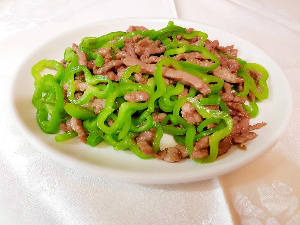 Ternera con pimientos verdes gran pekin ourense (1)