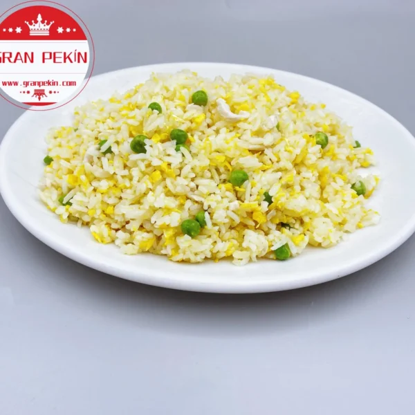 Arroz frito con pollo